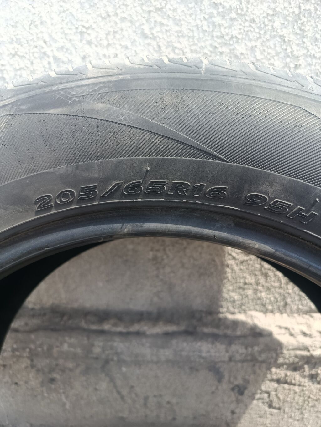 Шины 205 / 65 / R 16, Лето, Б/у, 1 шт, Легковые, Корея, Hankook: фото 2