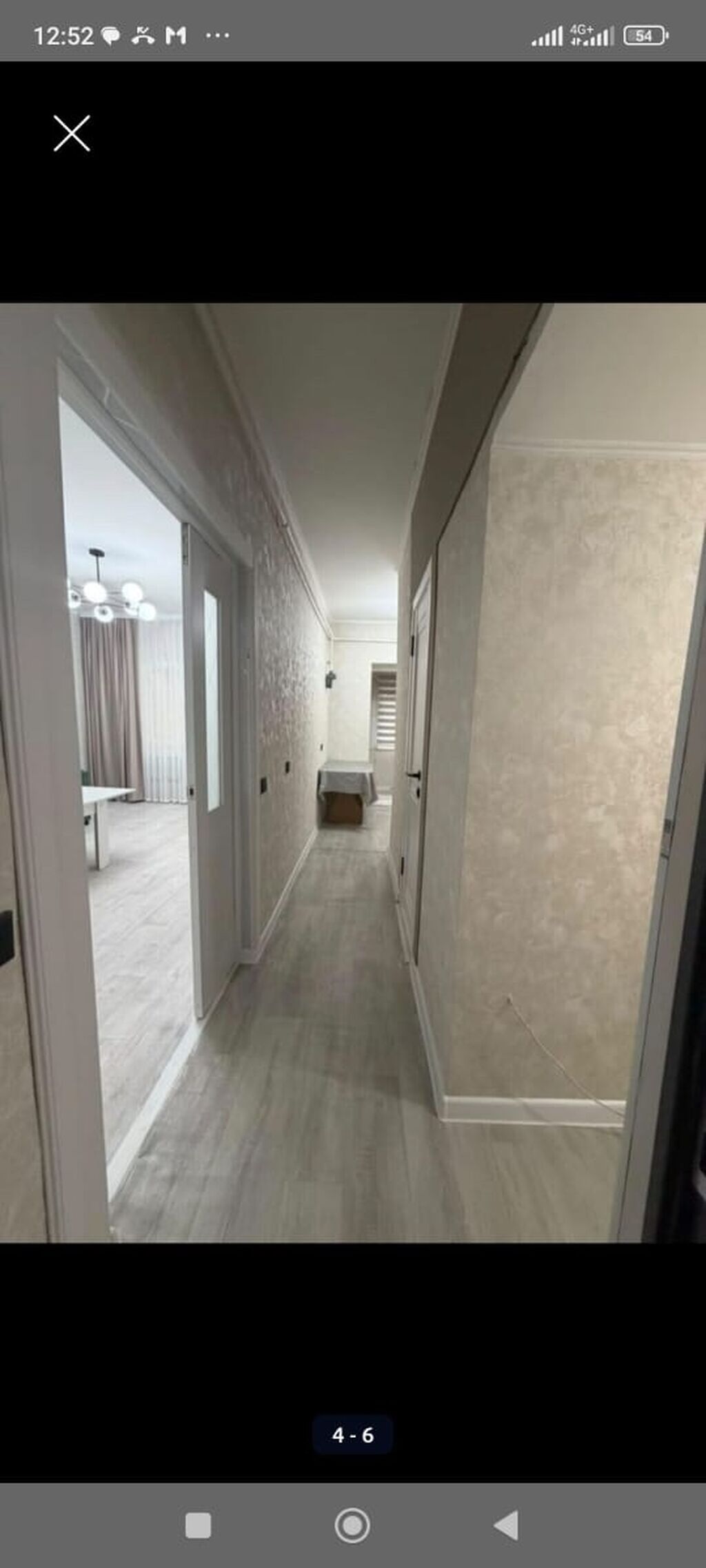 2 комнаты, 54 м², Косметический ремонт: фото 3