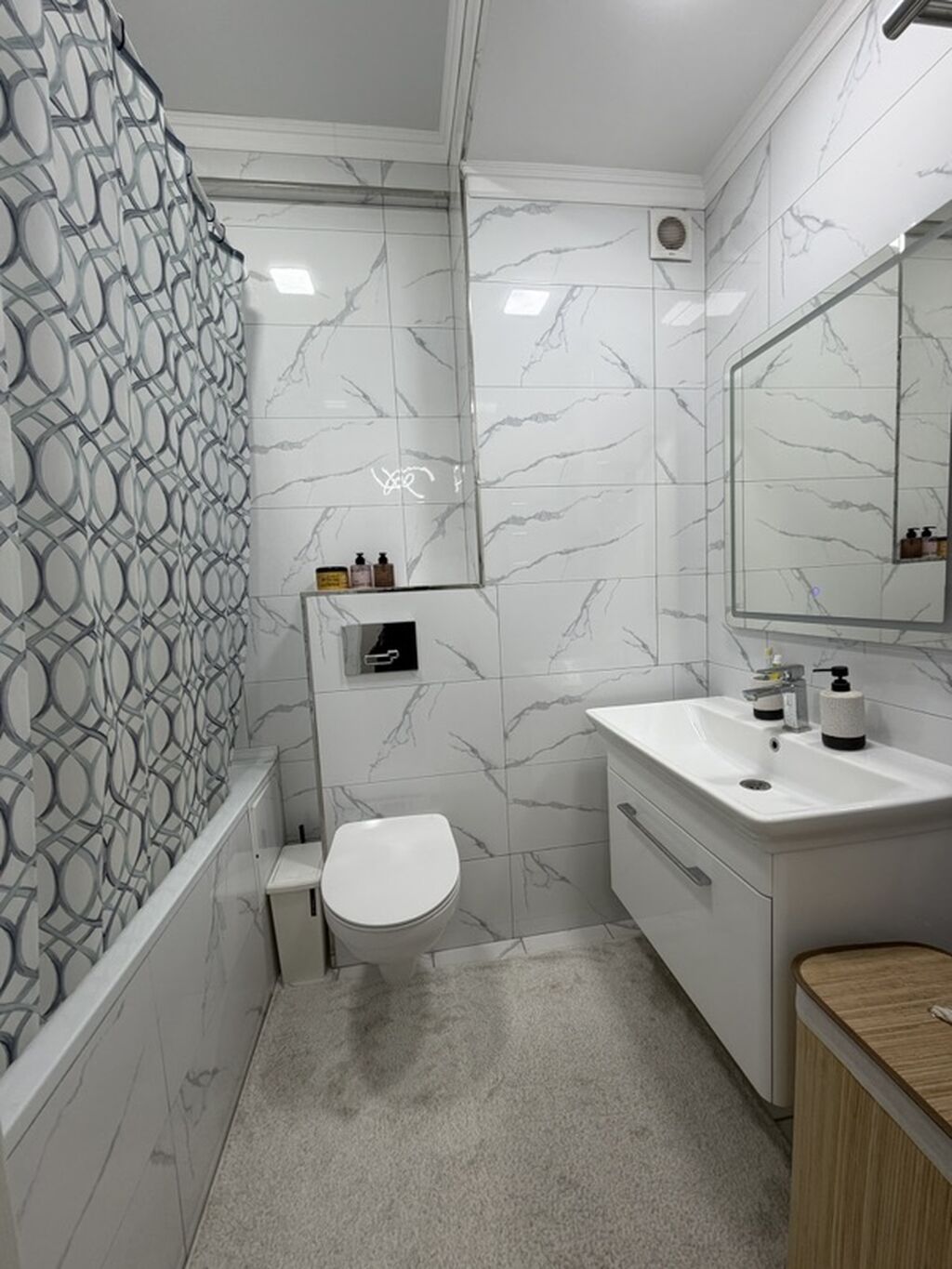 2 комнаты, 59 м², Элитка, 7 этаж, Дизайнерский ремонт: фото 4