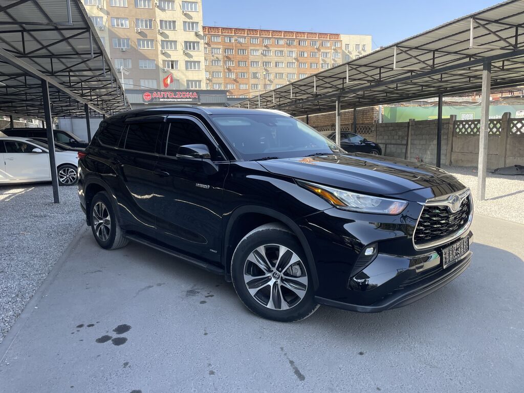 Toyota Highlander: 2021 г., 2.5 л, Автомат, Гибрид, Кроссовер: фото 1