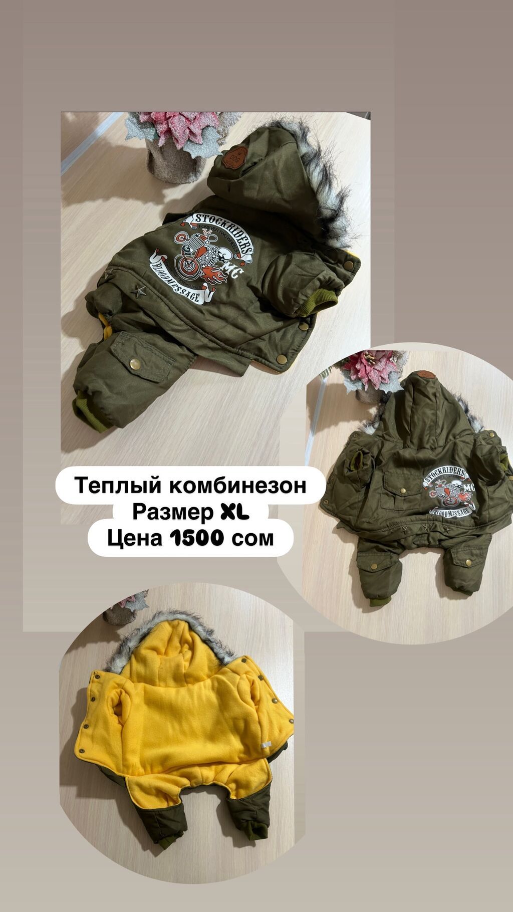 Новая одежда для собак и кошек от 200 сом: фото 7