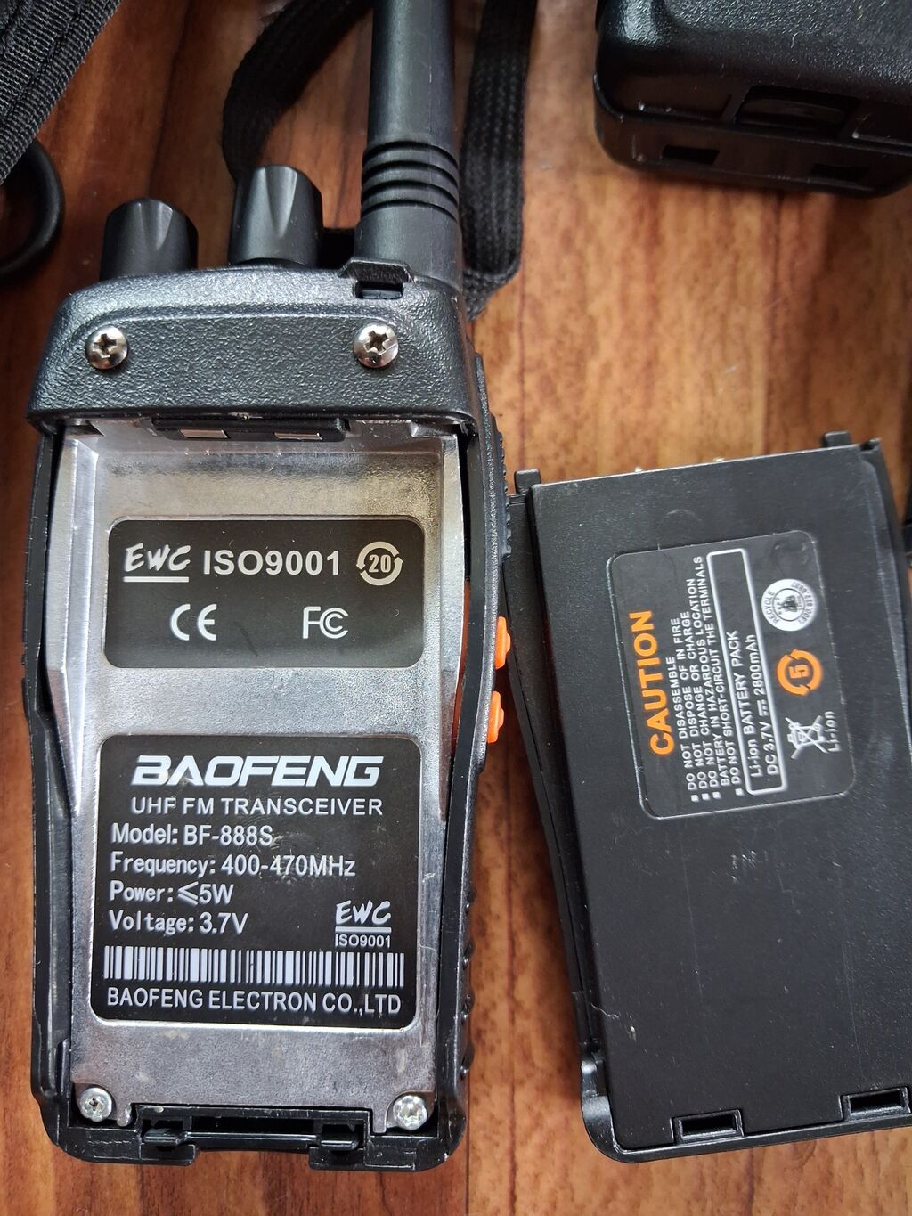 ПРОДАМ Рации BAOFENG BF-888S, UV-82, KENWOOD — комплект из 5 раций: фото 3