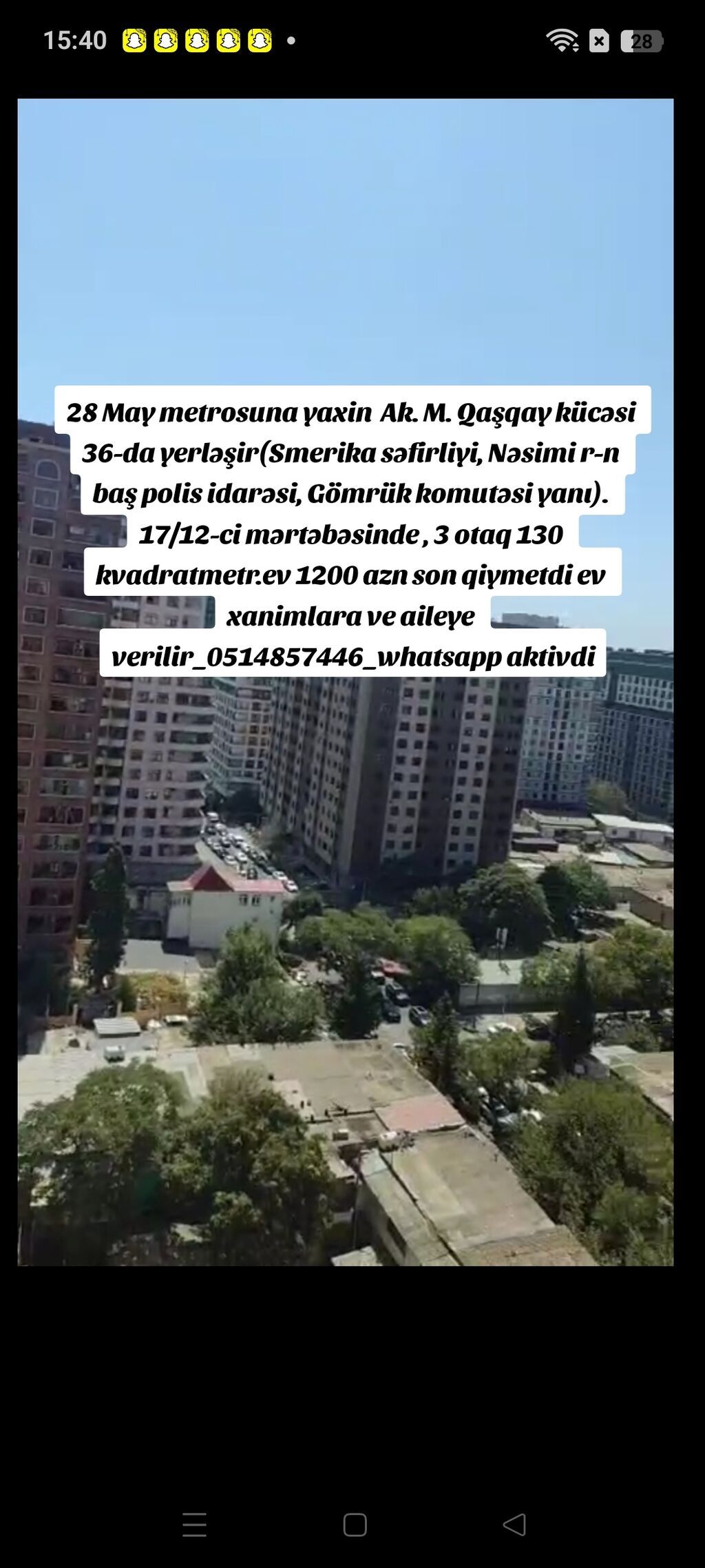 28 May metrosuna yaxin Ak. M. Qaşqay kücəsi 36-da yerləşir(Smerika