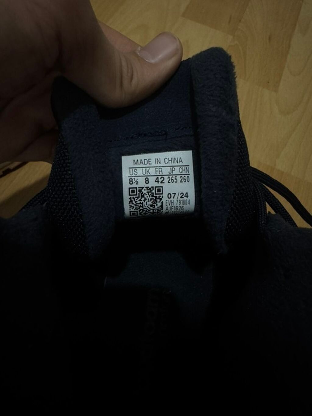 Мужские кроссовки, 41, Adidas, Новый, цвет - Синий, Самовывоз: фото 5