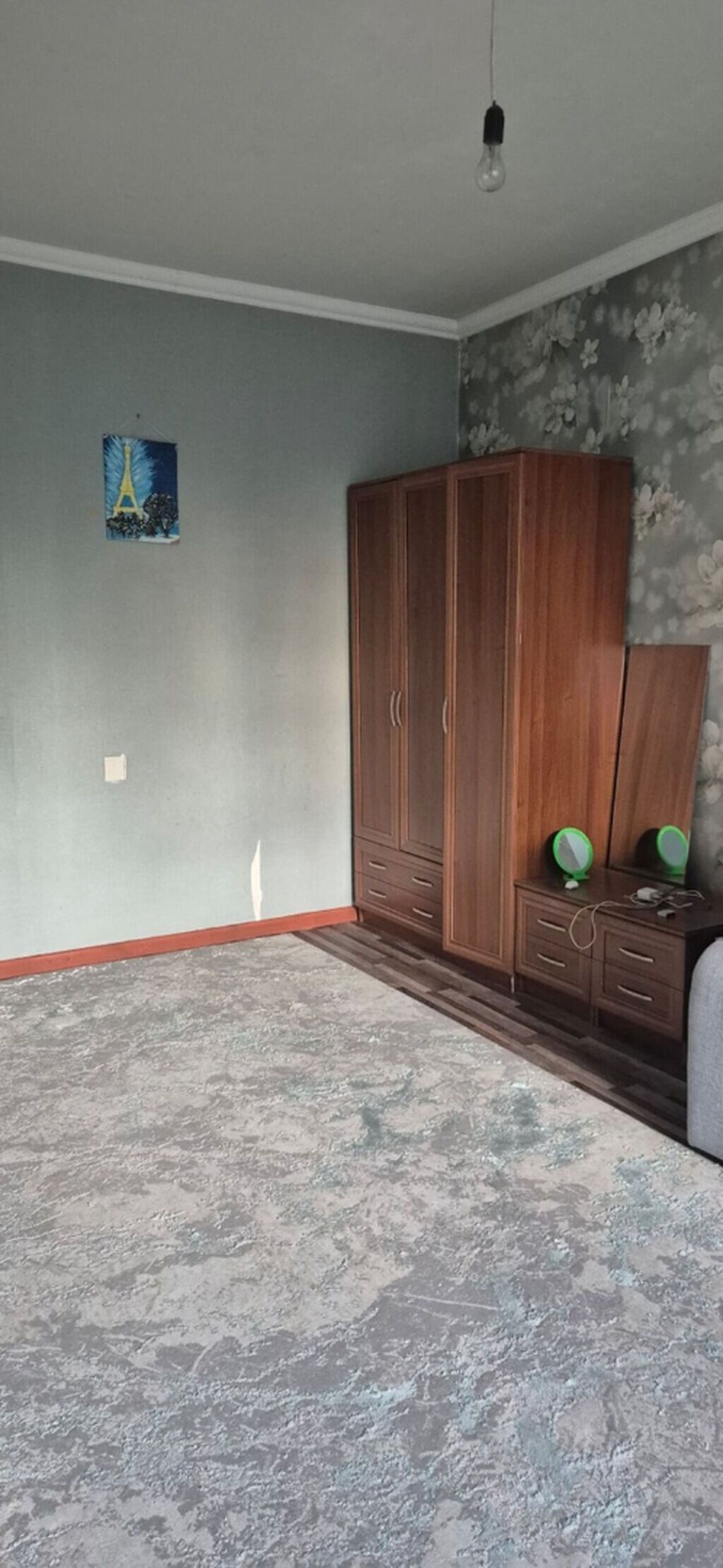 1 комната, 34 м², Кок-Жар мкр 105 серия, 4 этаж, Косметический ремонт: фото 8