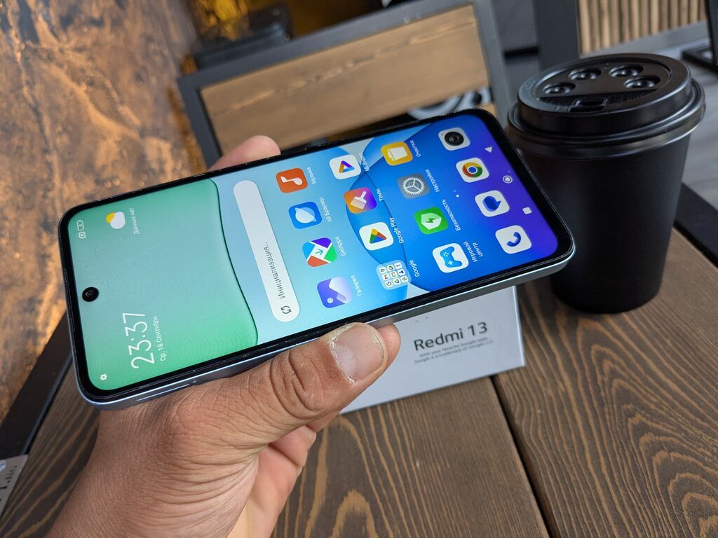 Redmi, Redmi 13, Б/у, 256 ГБ, цвет - Голубой, 1 SIM, 2 SIM: фото 8