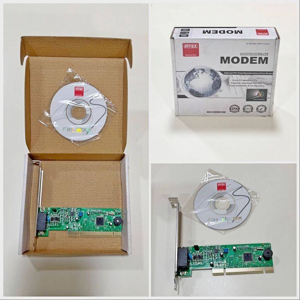 Внутренний модем Intex FM281 PCI: фото 3