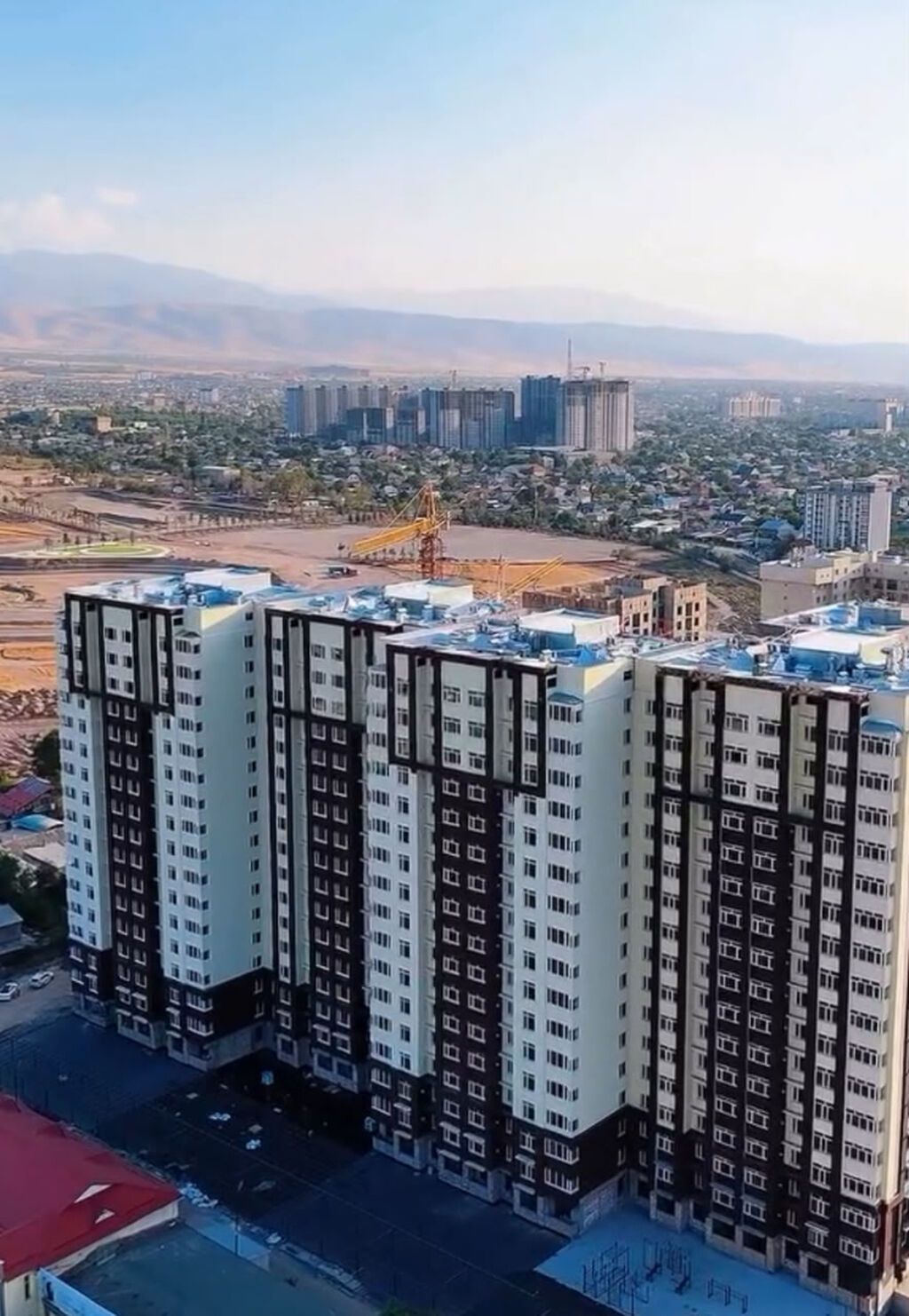 2 комнаты, 82 м², Пишпек Элитка, 12 этаж, ПСО (под самоотделку): фото 2