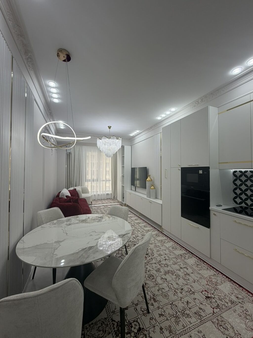 3 комнаты, 87 м², Асанбай мкр Элитка, 6 этаж, Дизайнерский ремонт: фото 7