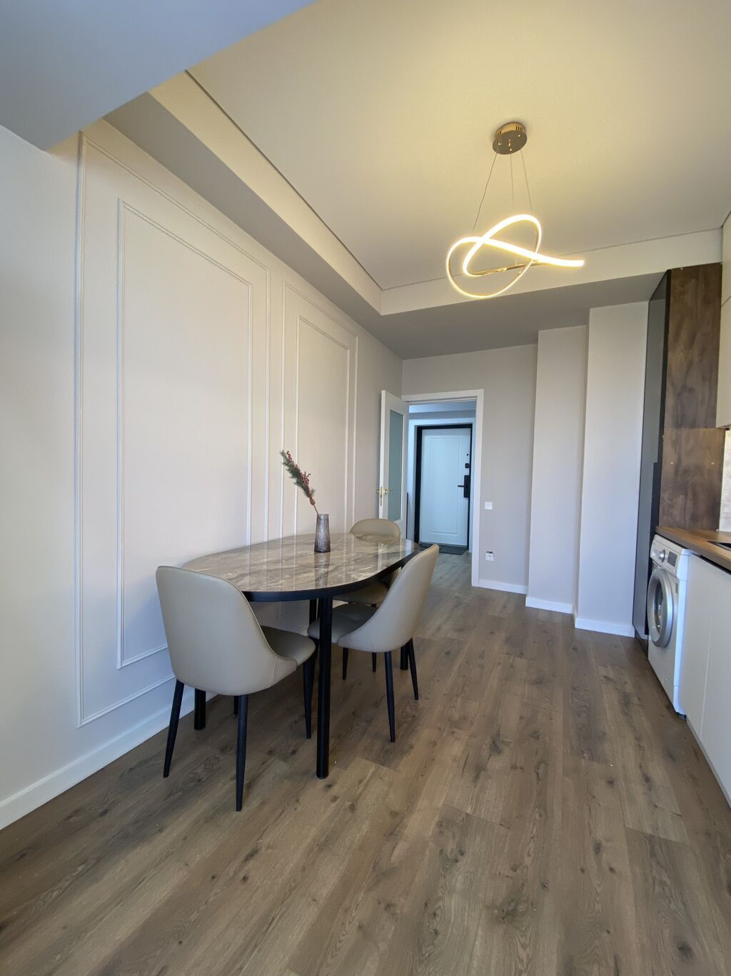 2 комнаты, 58 м², Тунгуч мкр Элитка, 8 этаж, Дизайнерский ремонт: фото 5