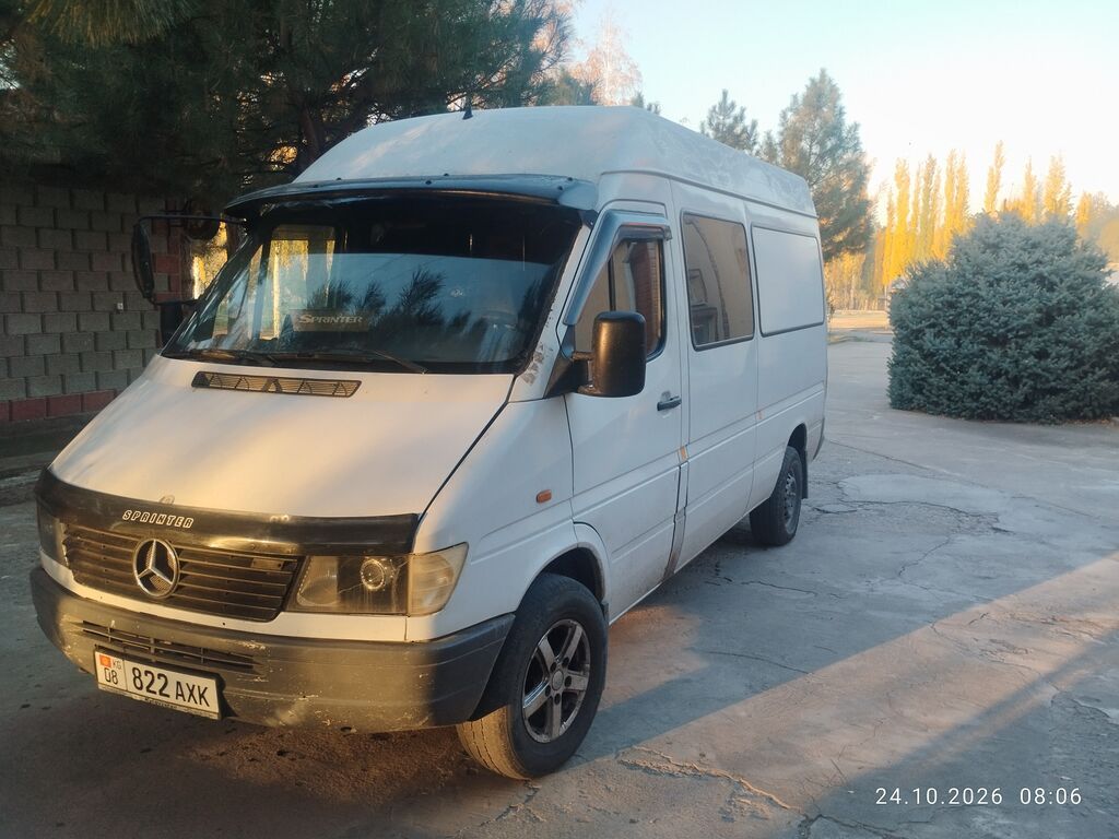 Mercedes-Benz Спринтер: 1999 г., 2.9 л, Механика, Дизель, Фургон: фото 1