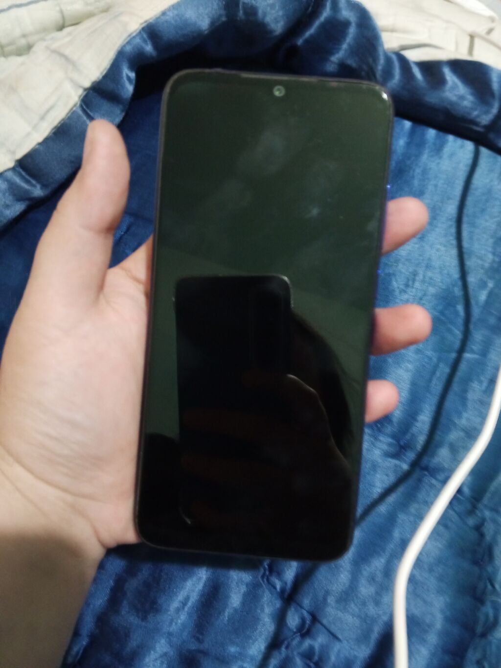 Redmi, Redmi Note 7, Б/у, 64 ГБ, цвет - Синий, 2 SIM: фото 2