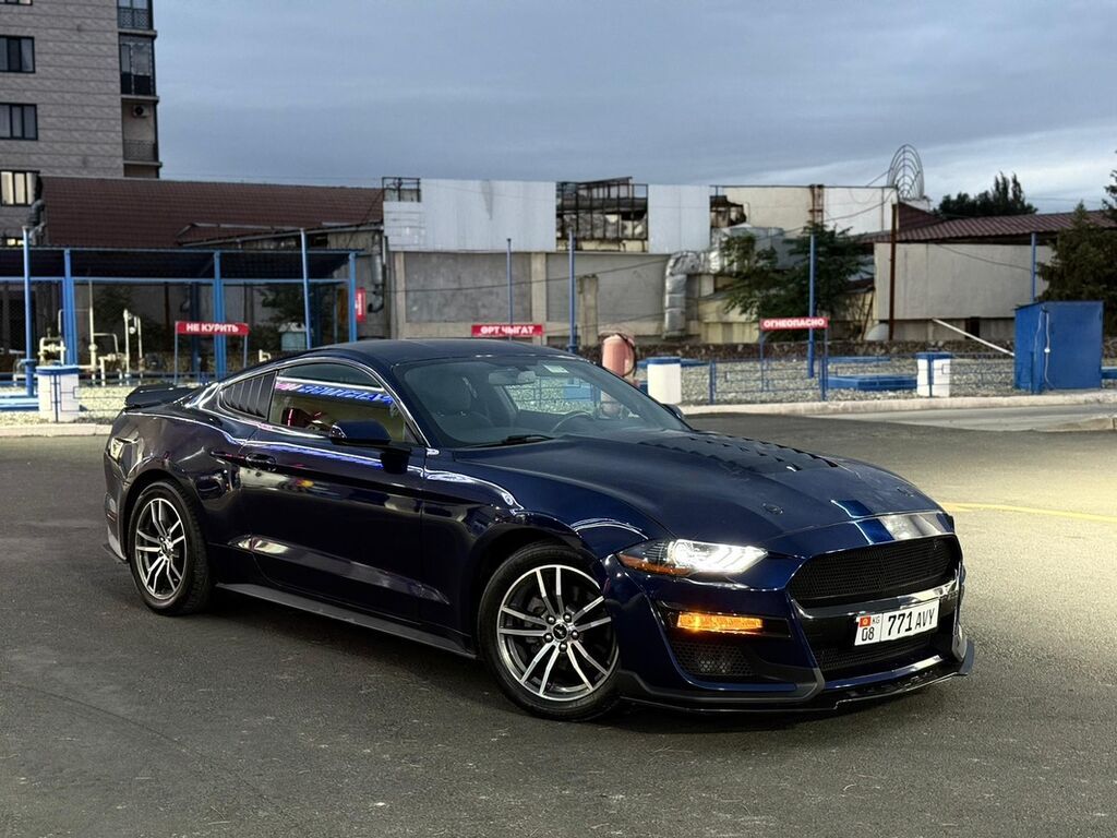 Ford Mustang: 2019 г., 2.3 л, Автомат, Бензин, Фастбек: фото 1