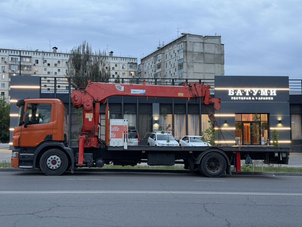 Услуги манипулятора (бортовой кран-манипулятор на базе Scania) -: фото 3