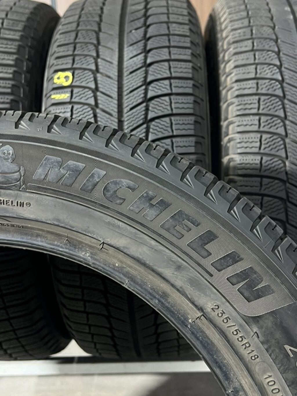 Шины 235 / 55 / R 18, Зима, Б/у, Комплект, Легковые, Франция, Michelin: фото 5