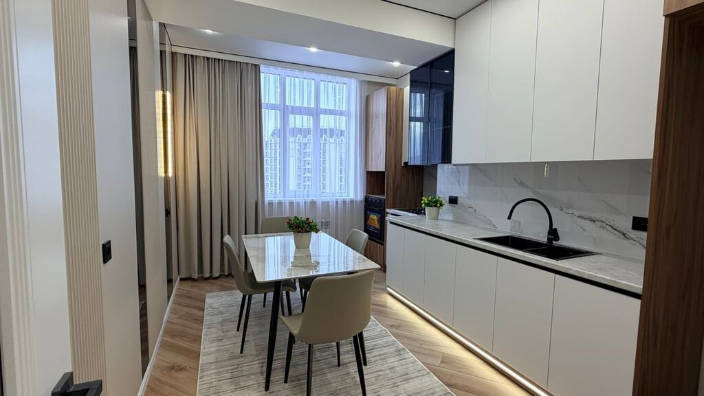 2 комнаты, 70 м², Джал-15 Элитка, 9 этаж, Дизайнерский ремонт: фото 5