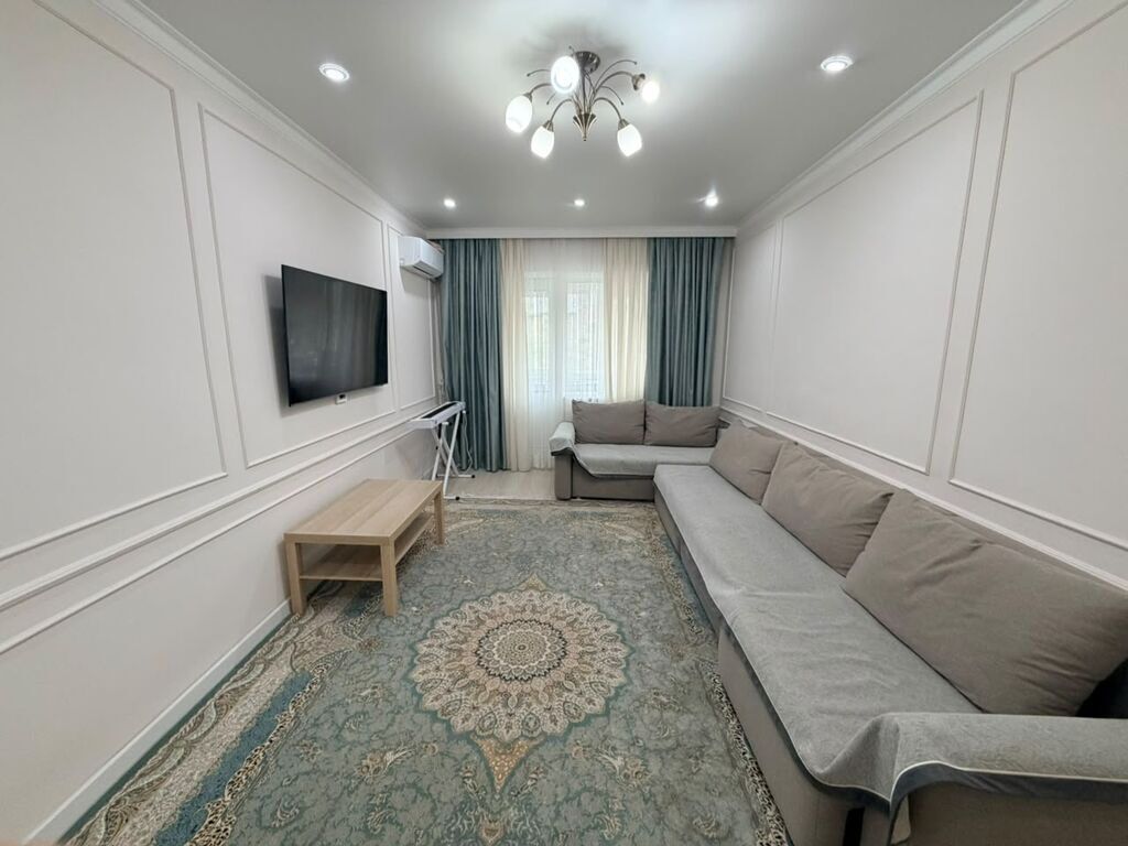 3 комнаты, 60 м², 5 мкр Индивидуалка, 4 этаж, Евроремонт: фото 2