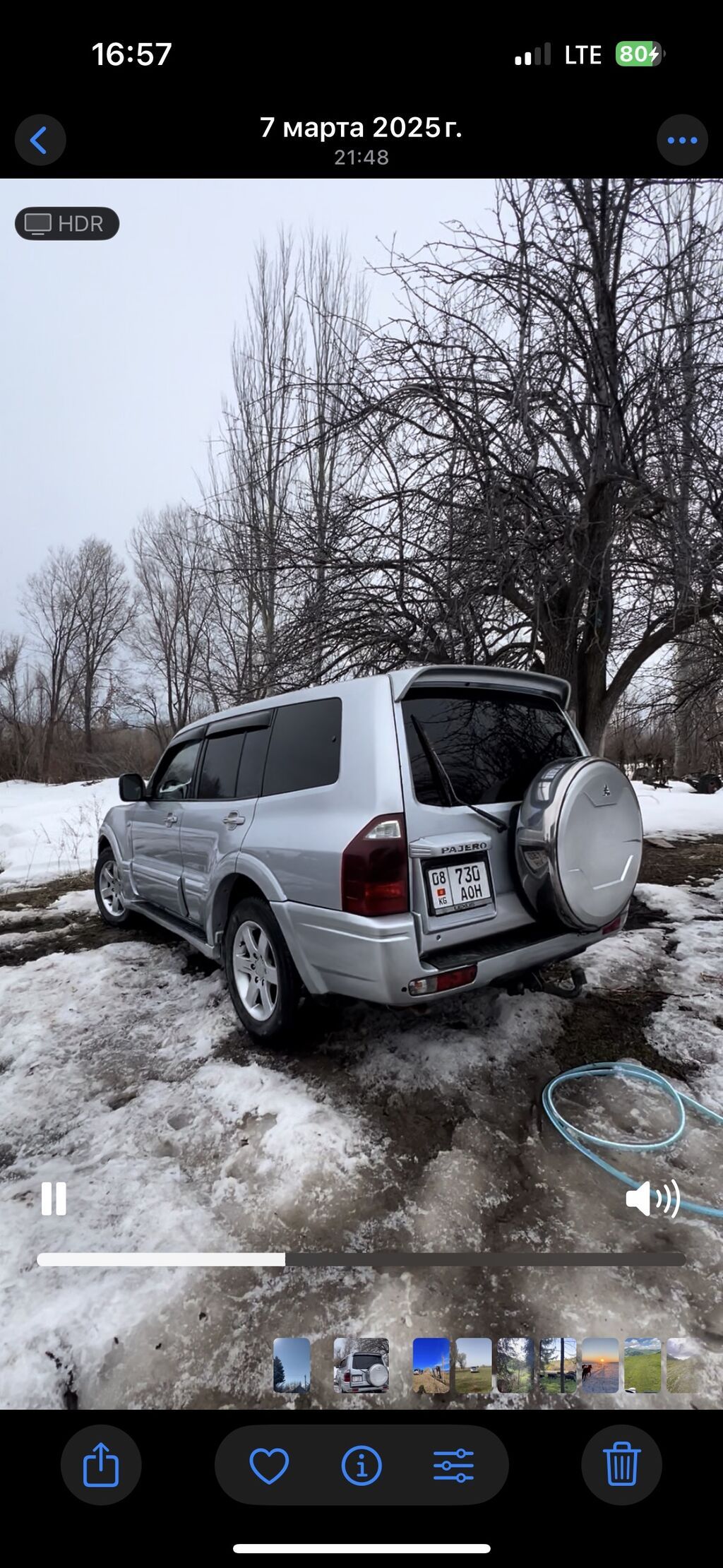 Mitsubishi Pajero: 2003 г., 3.2 л, Автомат, Дизель, Внедорожник: фото 2