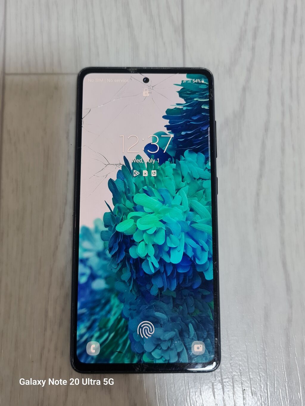 Samsung Galaxy S20, Б/у, 128 ГБ, цвет - Голубой, 1 SIM, 2 SIM, eSIM — фото 6