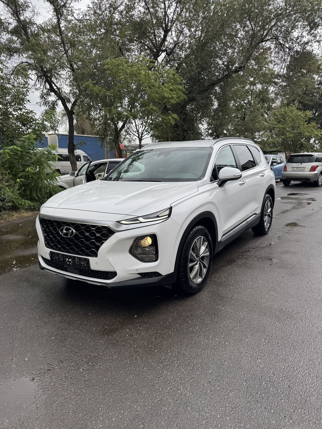 Hyundai Santa Fe: 2019 г., 2 л, Автомат, Дизель, Внедорожник: фото 2
