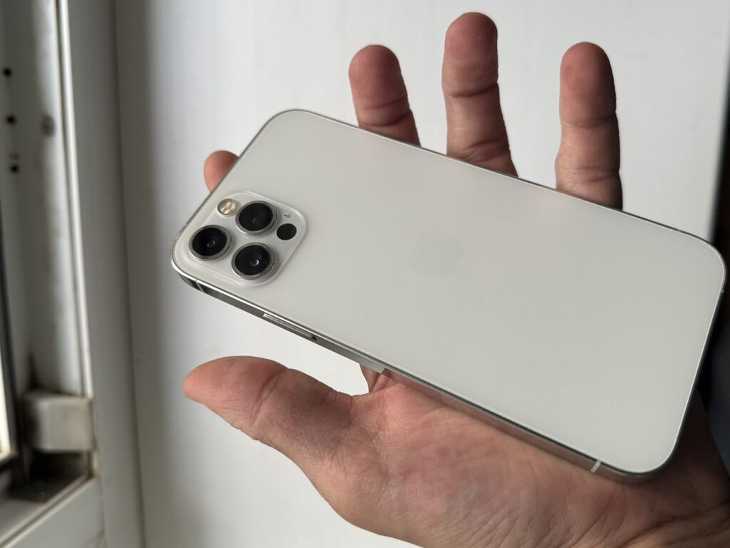 IPhone 12 Pro, Б/у, 128 ГБ, Серебристый, 100 %: фото 3