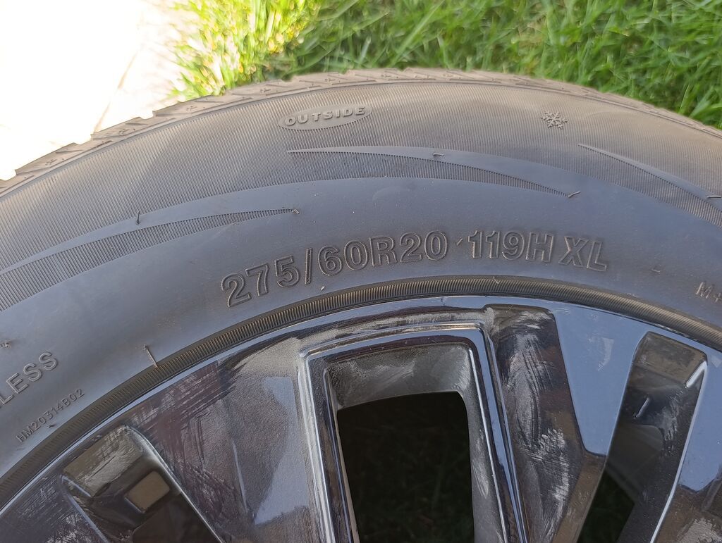 Колеса в сборе 275 / 60 / R 20, Зима, Б/у, Запаска, Внедорожные (АТ/МТ), Литые, отверстий - 6: фото 2