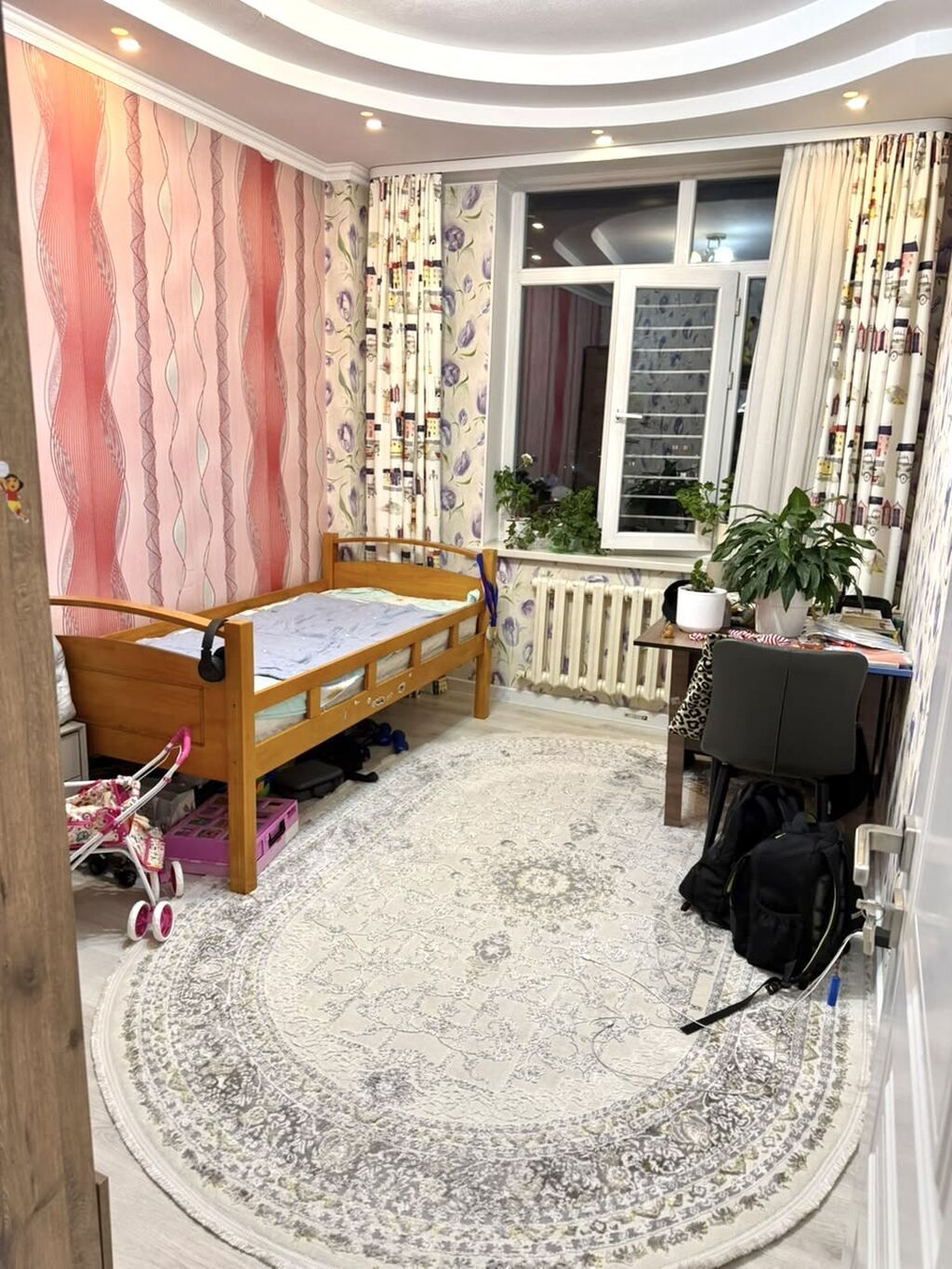 3 комнаты, 80 м², 12 мкр Элитка, 9 этаж, Косметический ремонт: фото 4