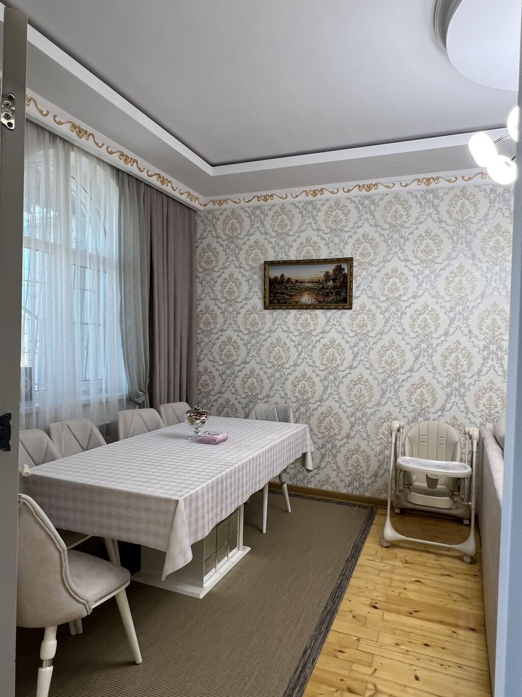 3 otaqlı, 82 kv. m, Kredit yoxdur, Yeni təmirli