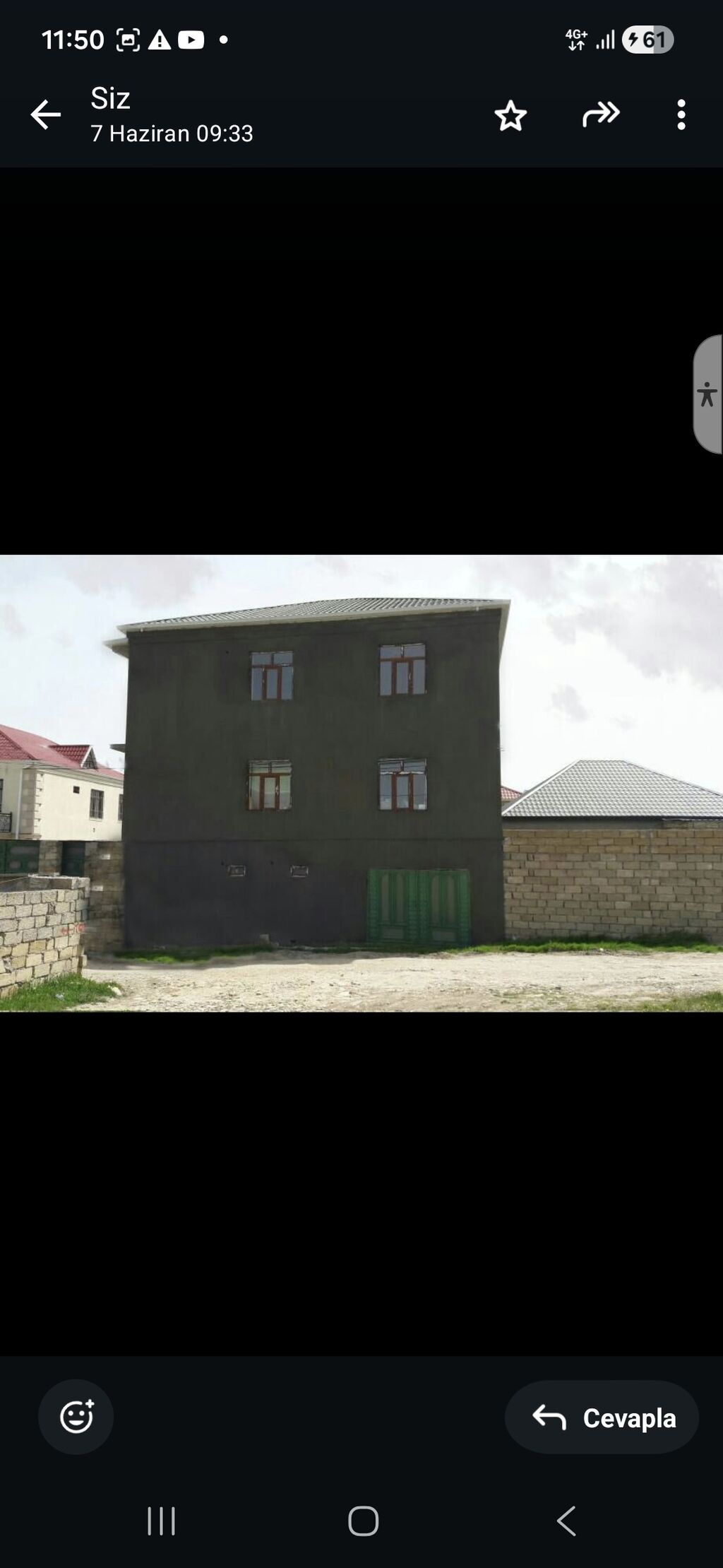 Mehdiabad 6 otaqlı, 350 kv. m, Kredit yoxdur, Təmirsiz