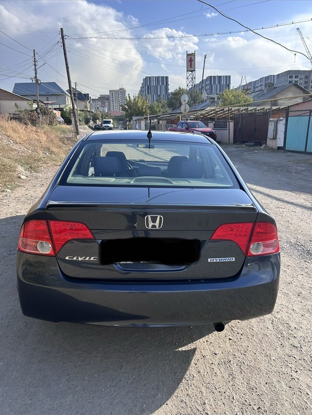 Honda Civic: 2008 г., 1.3 л, Вариатор, Гибрид, Седан: фото 4