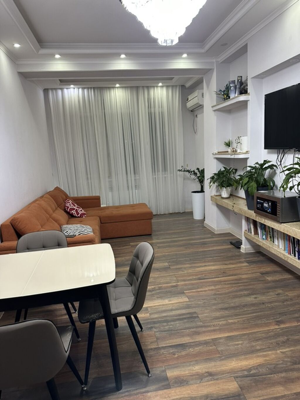 2 комнаты, 54 м², бульвар Эркиндик Элитка, 4 этаж, Косметический ремонт: фото 2