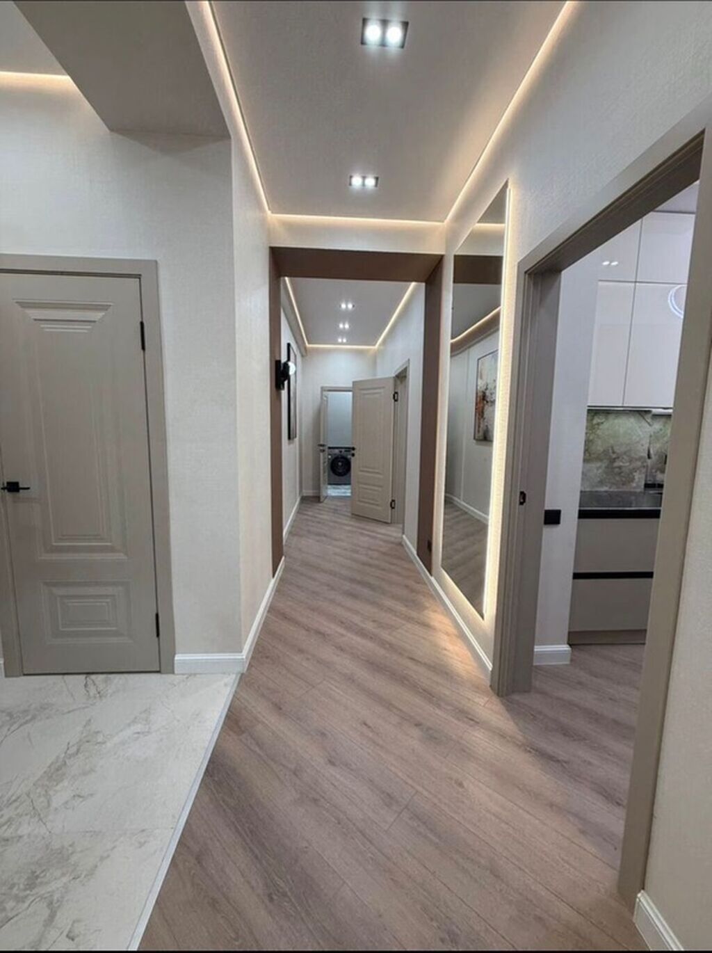3 комнаты, 88 м², Асанбай мкр Элитка, 8 этаж, Дизайнерский ремонт: фото 8