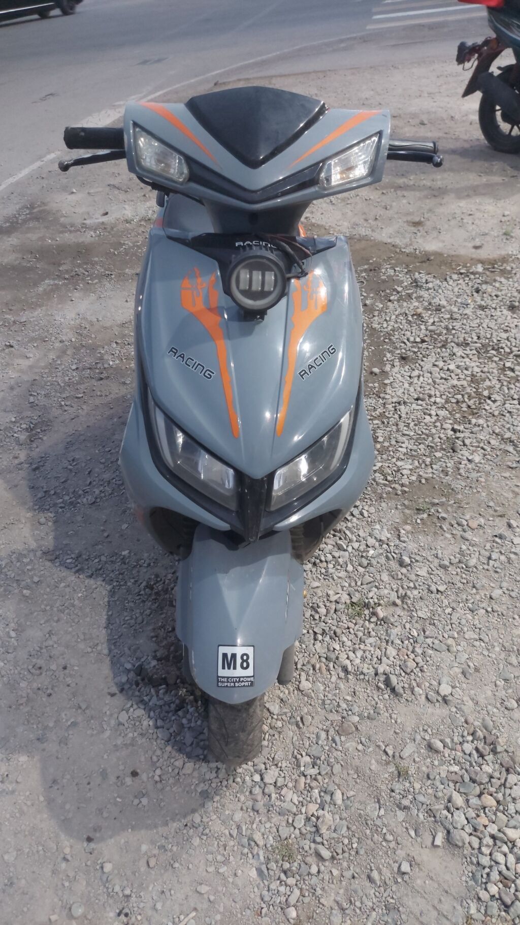 Скутер M8 “Racing” (50–80 см³, вариатор) Экспертиза бар права керек: фото 3
