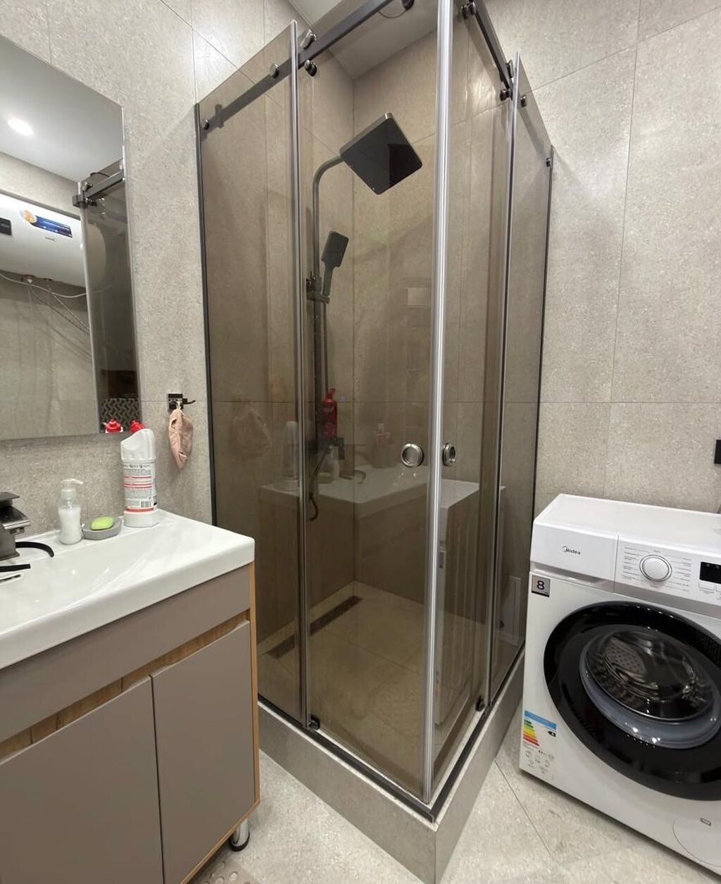 3 комнаты, 93 м², Тунгуч мкр Элитка, 6 этаж, Дизайнерский ремонт: фото 8