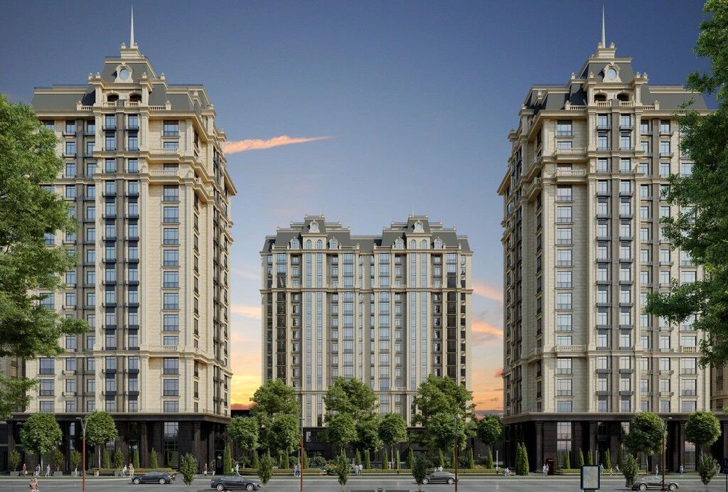 3 комнаты, 143 м², Асанбай мкр Элитка, 9 этаж, ПСО (под самоотделку)