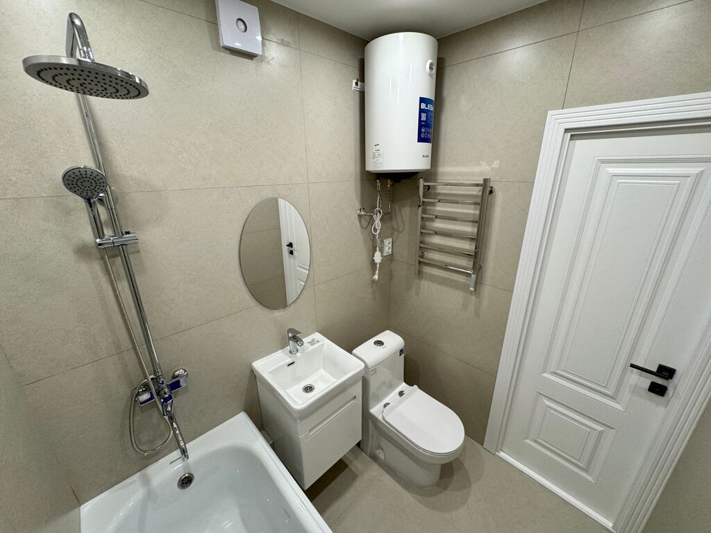1 комната, 34 м², Тунгуч мкр 106 серия, 7 этаж, Евроремонт: фото 4