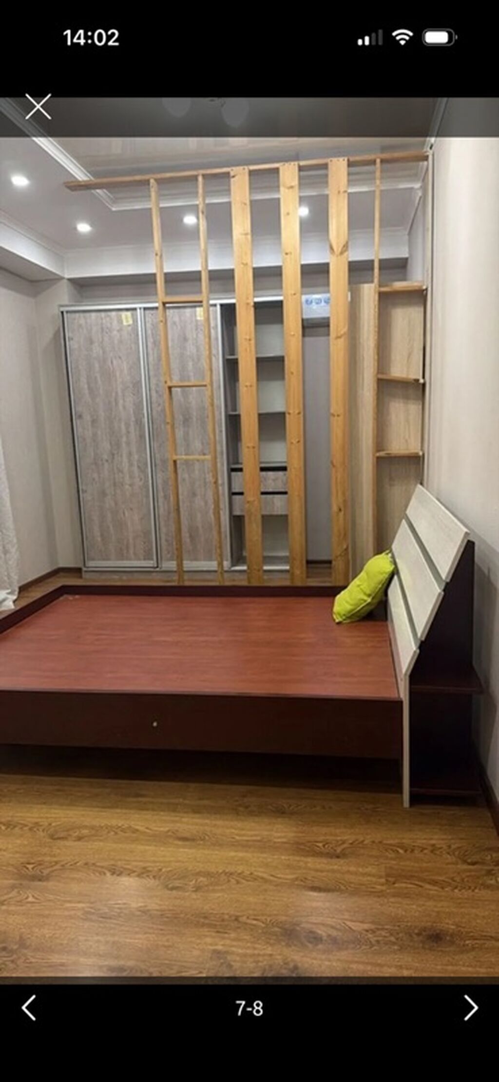 1 комната, 12 мкр Собственник, Без животных, от 1 года, С мебелью полностью: фото 7