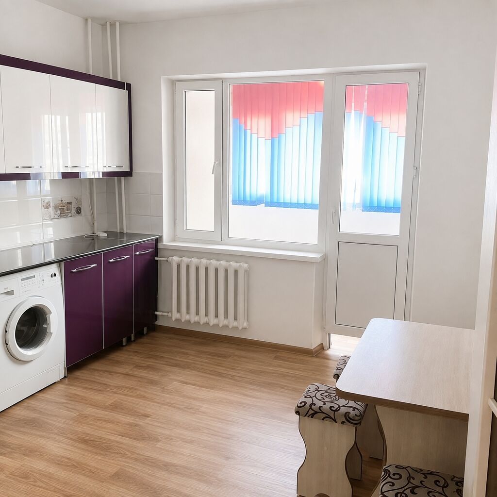 1 комната, 56 м², 12 мкр 107 серия, 4 этаж, Свежий ремонт: фото 3