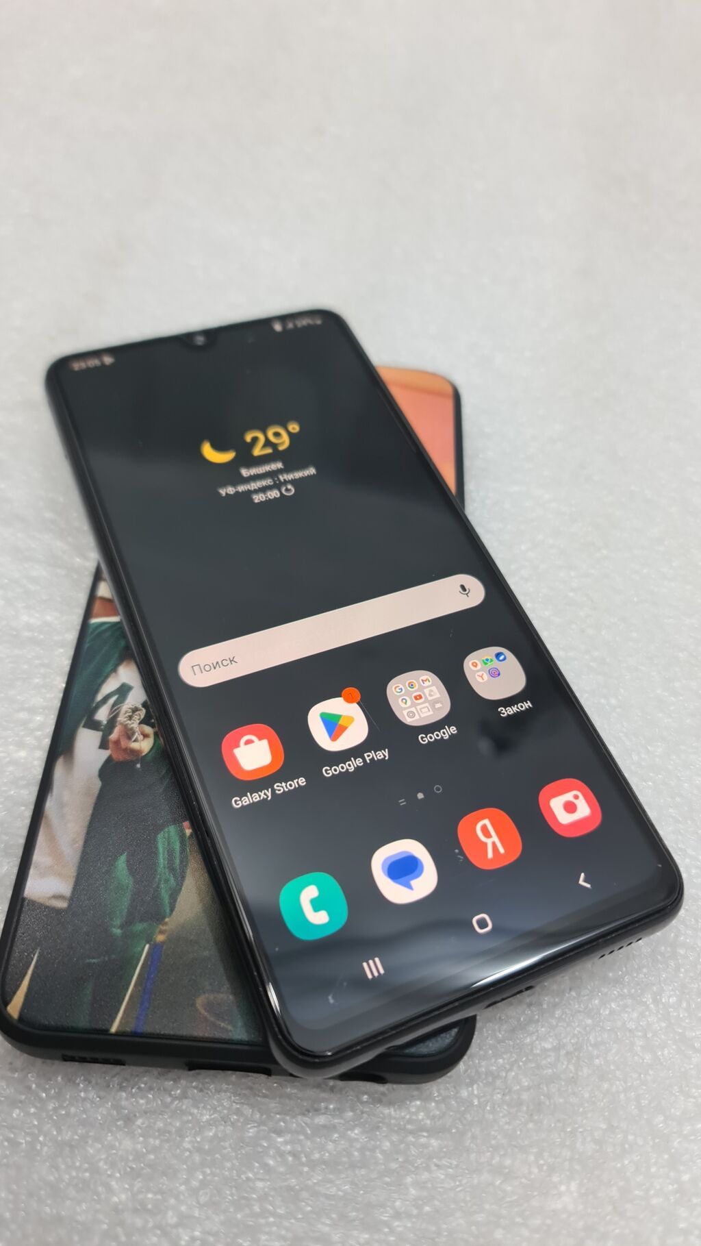 Samsung Galaxy A32 5G, Б/у, 128 ГБ, цвет - Черный, 2 SIM: фото 1