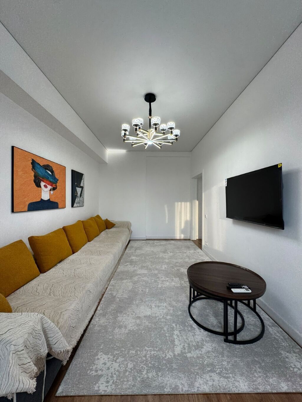3 комнаты, 80 м², ул. Московская / Уметалиева Элитка, 9 этаж, Евроремонт: фото 3