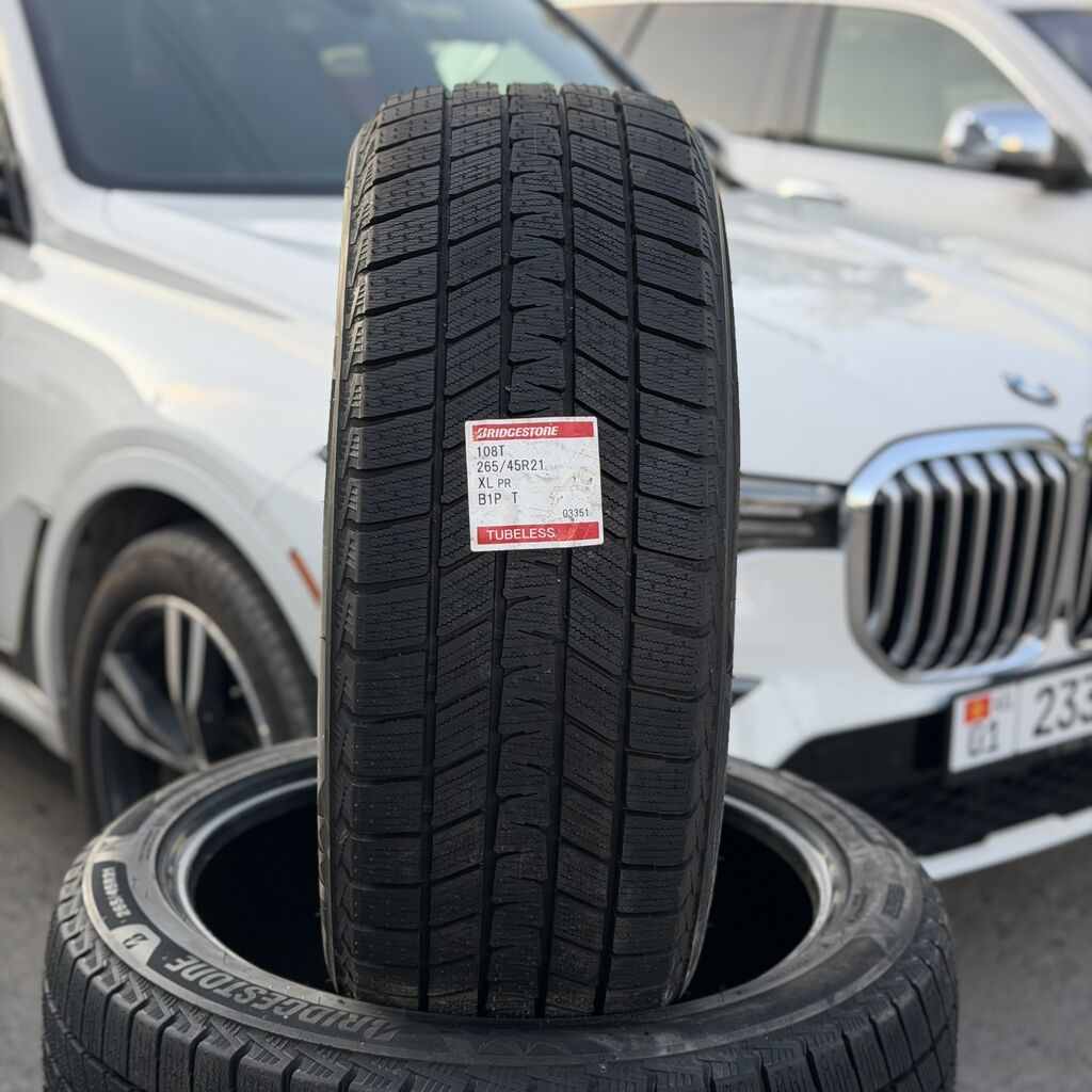 Шины 265 / 45 / R 21, Зима, Новый, Комплект, Легковые, Япония, Bridgestone: фото 1