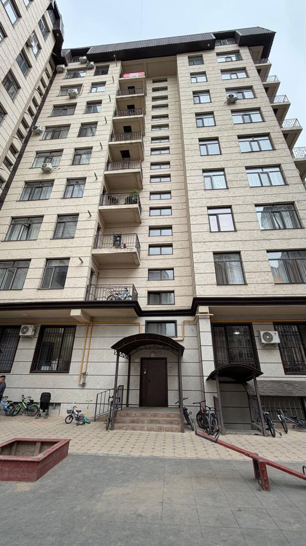 2 комнаты, 85 м², Ак-Кеме Элитка, 7 этаж, ПСО (под самоотделку): фото 2