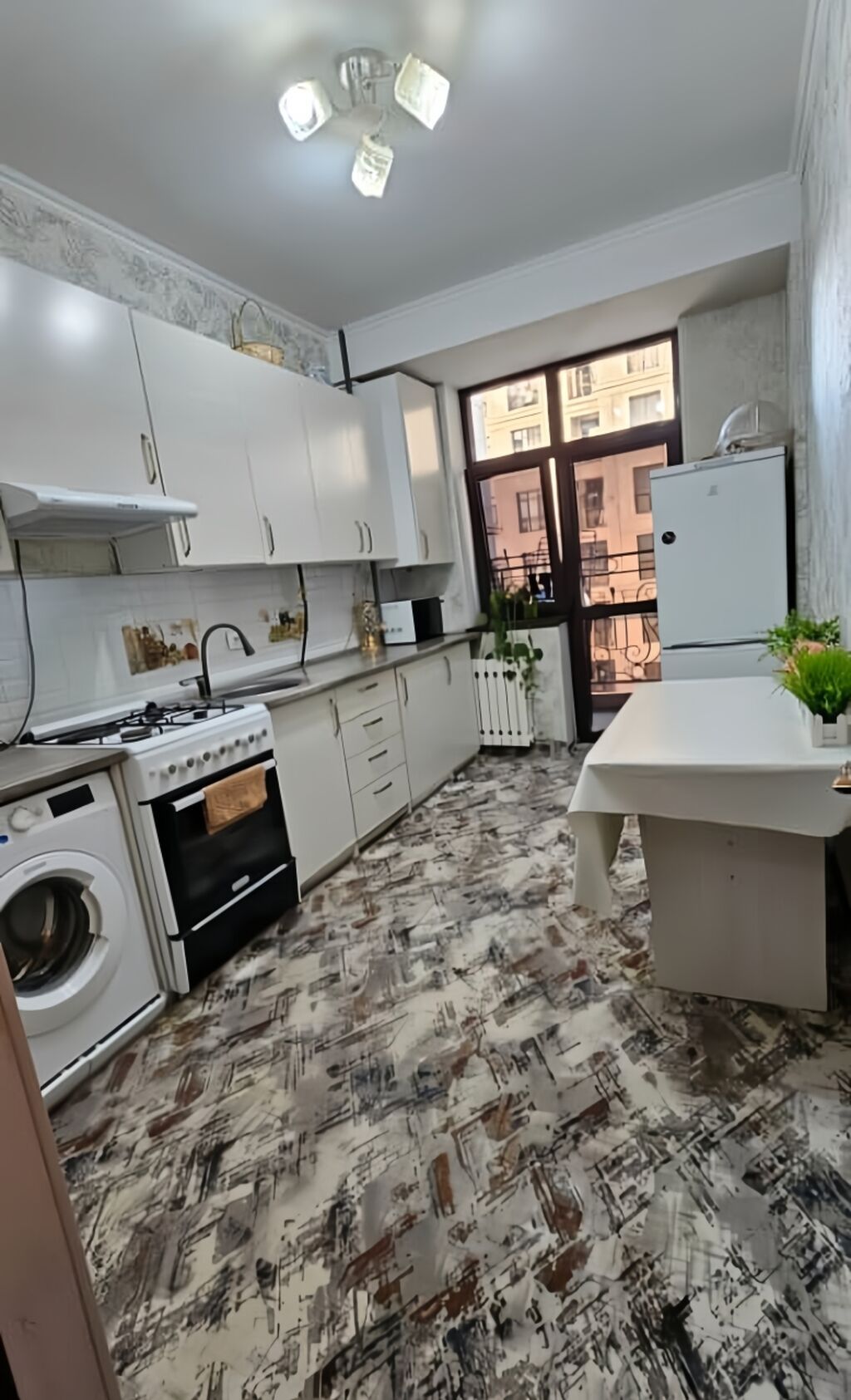 Сдаётся однокомнатная квартира в ЖК Cassa Bella, район Ак-Кеме: фото 3