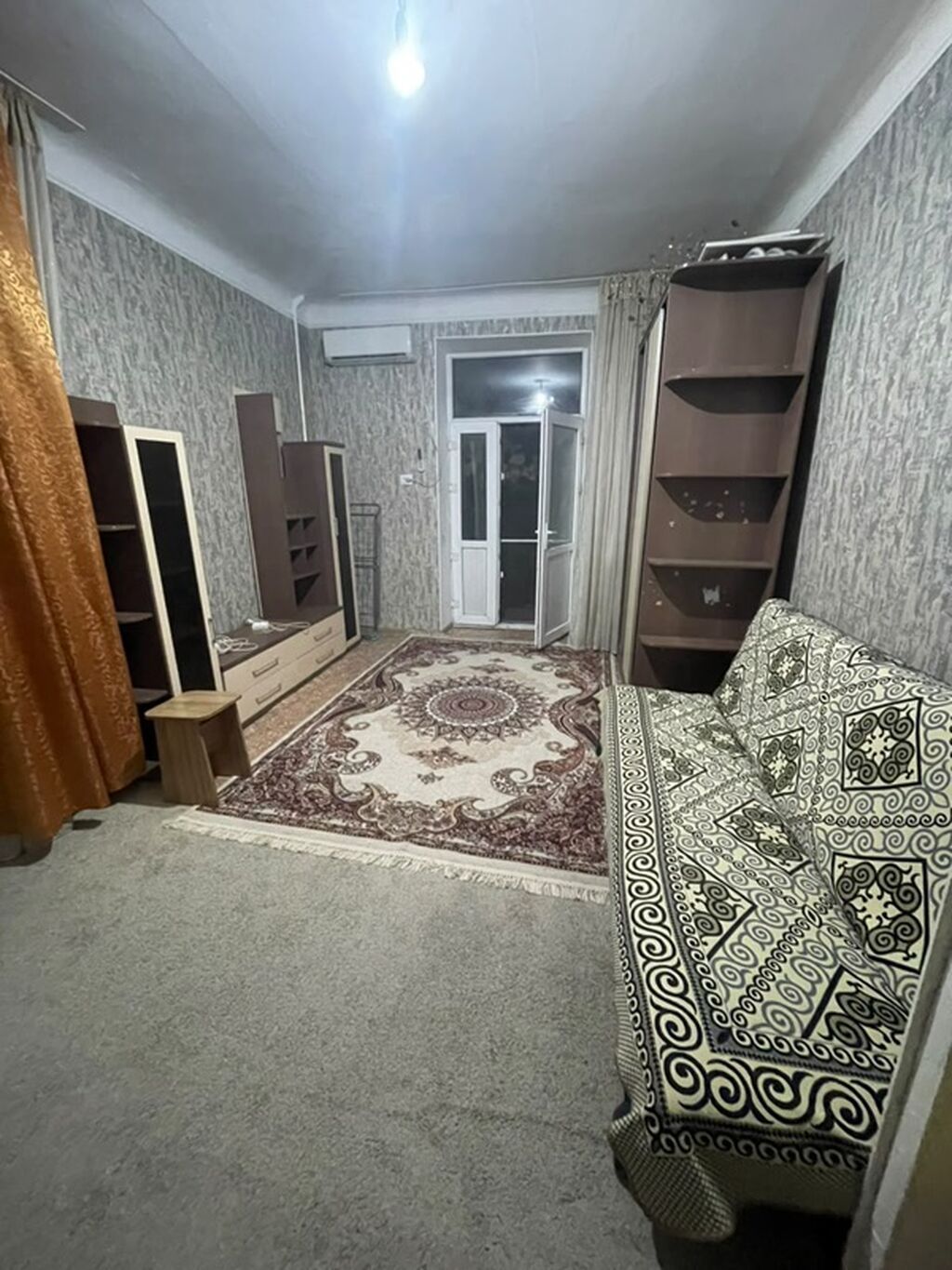 2 комнаты, 43 м², Бишкек Парк ТРЦ Индивидуалка, 2 этаж, Старый ремонт: фото 5
