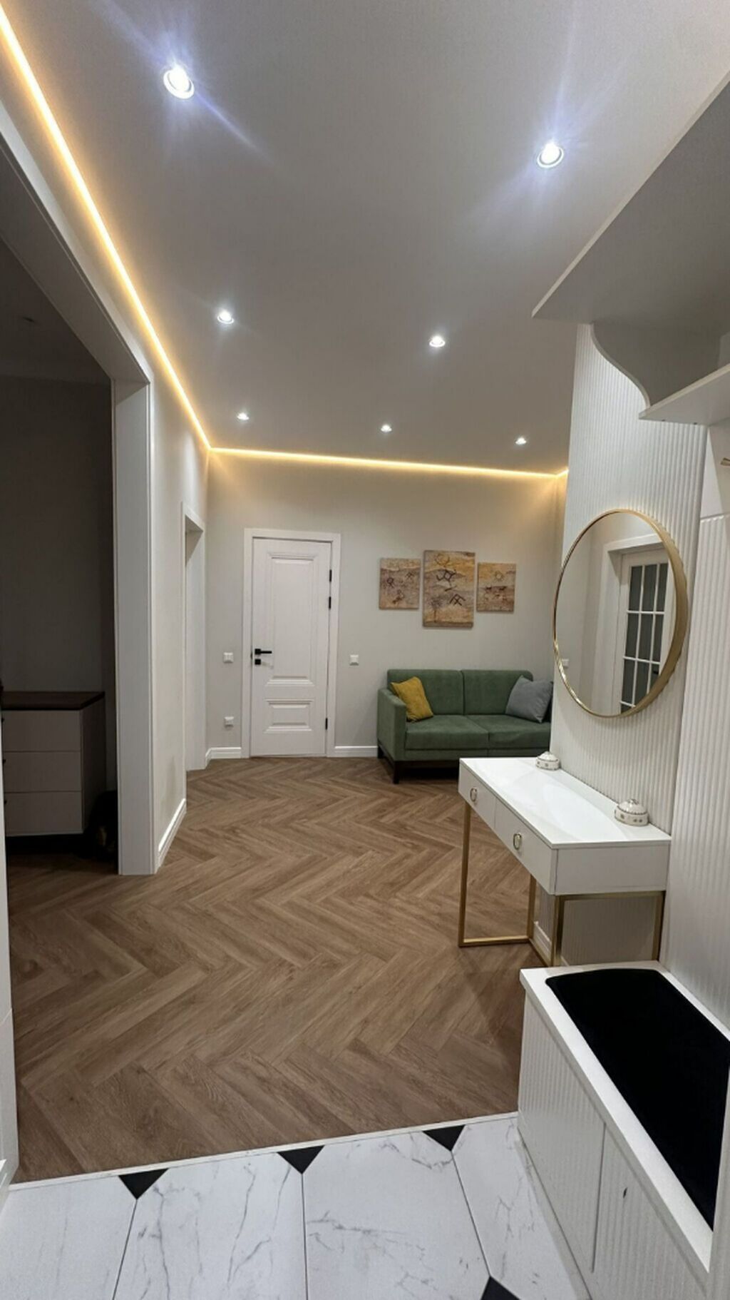 3 комнаты, 117 м², Ак-Кеме Элитка, 10 этаж, Дизайнерский ремонт: фото 7