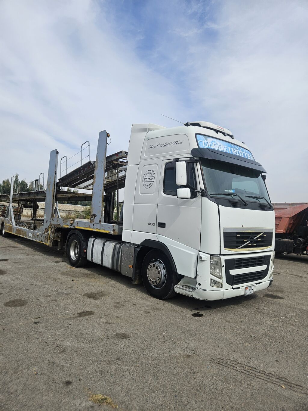 Тягач, Volvo, Сar carrier trailer: фото 3