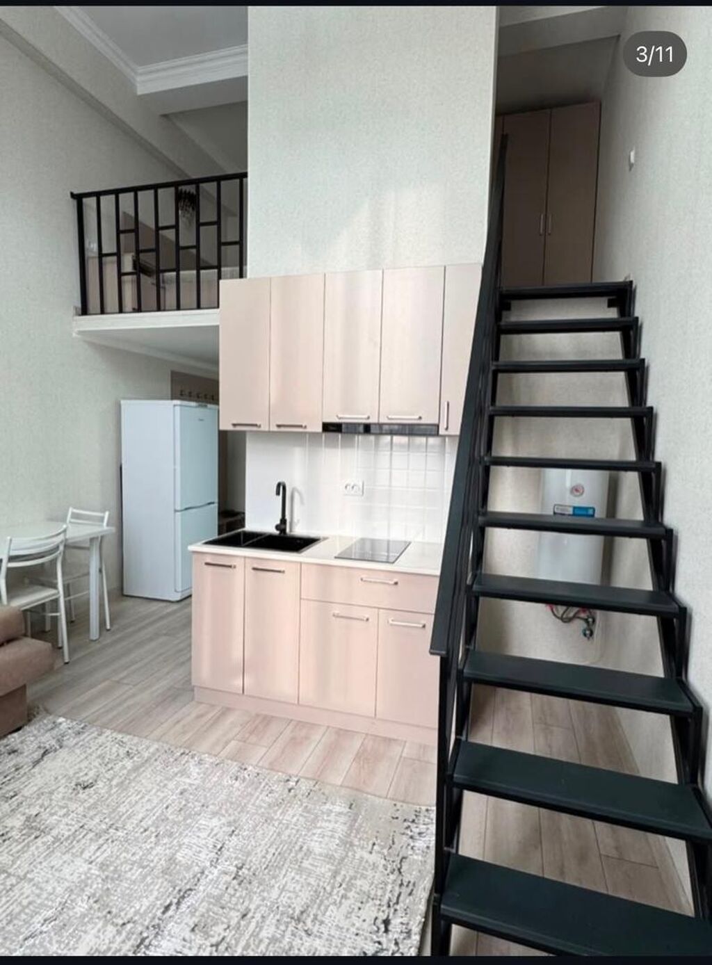 1 комната, 29 м², Аламедин-1 мкр Элитка, 1 этаж, Евроремонт: фото 5