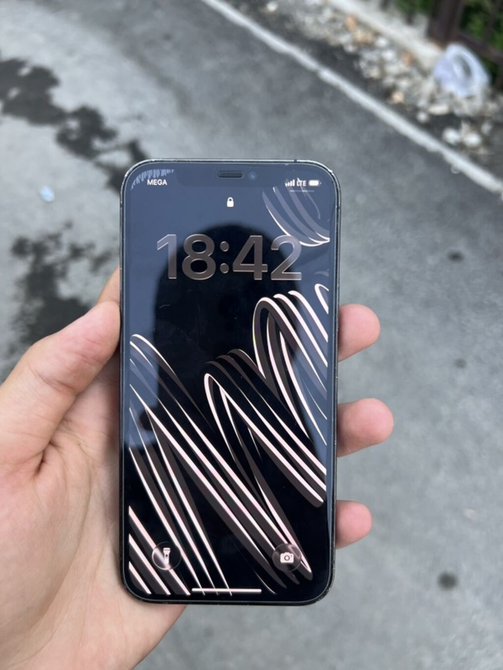 IPhone 12 Pro, Б/у, 128 ГБ, Pacific Blue, Чехол, 99 %: фото 2