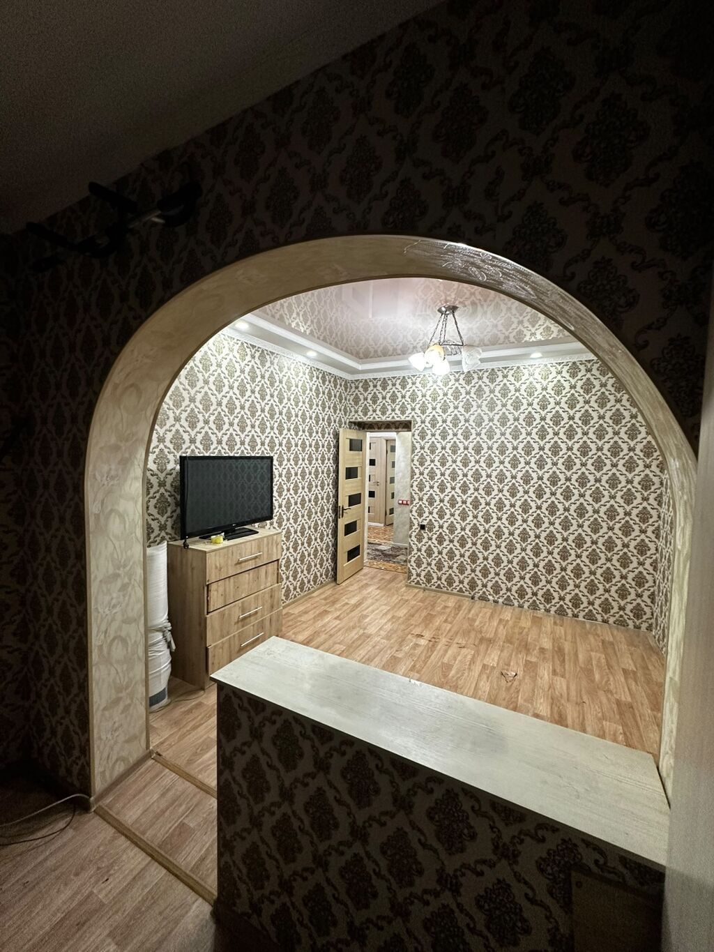 Сдаётся 3-х комнатная кв,в мкр Кок Джар,105 серия,3 этажсо всеми: фото 5