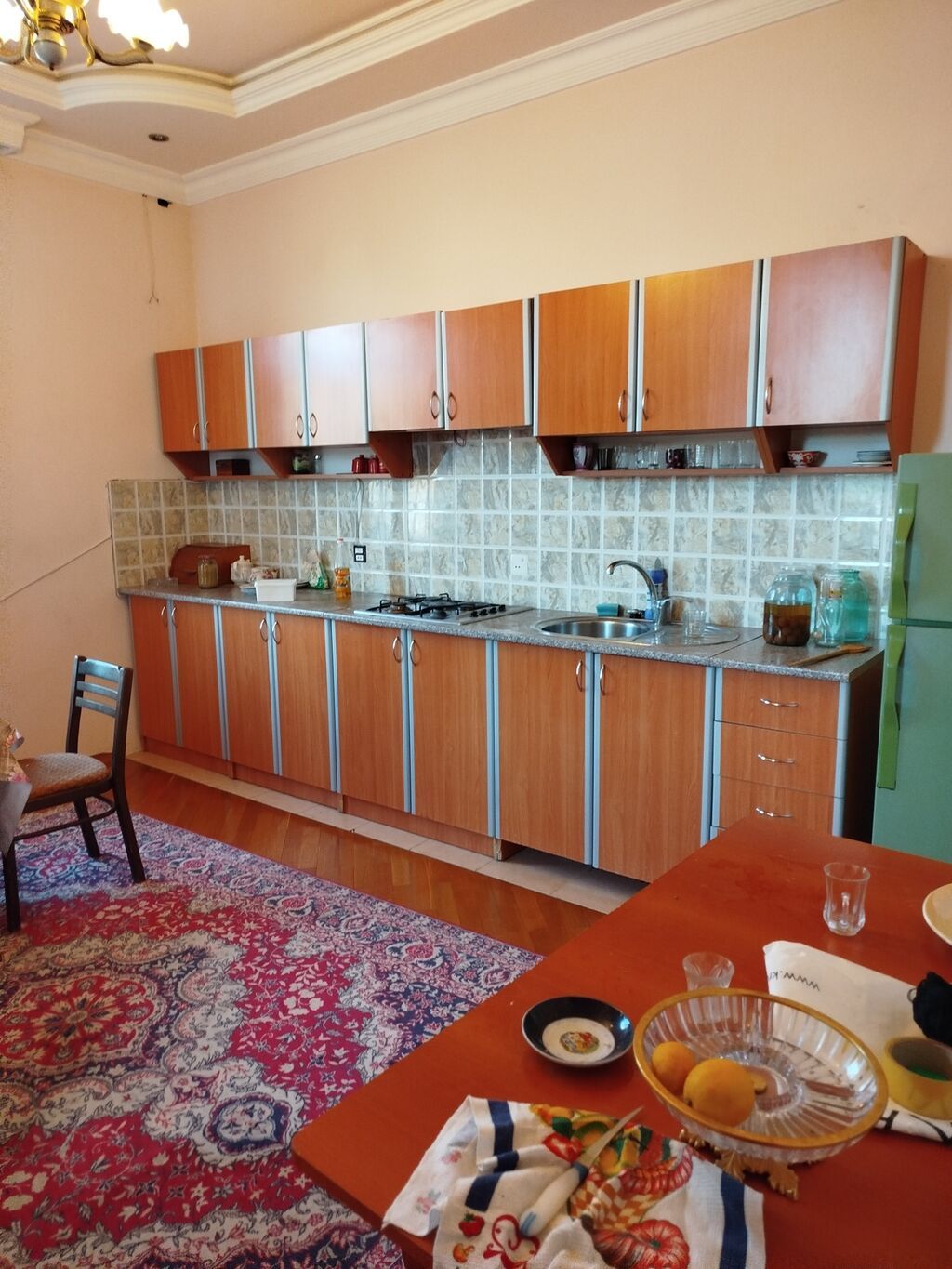 6 otaqlı, 120 kv. m, Kredit yoxdur, Yeni təmirli